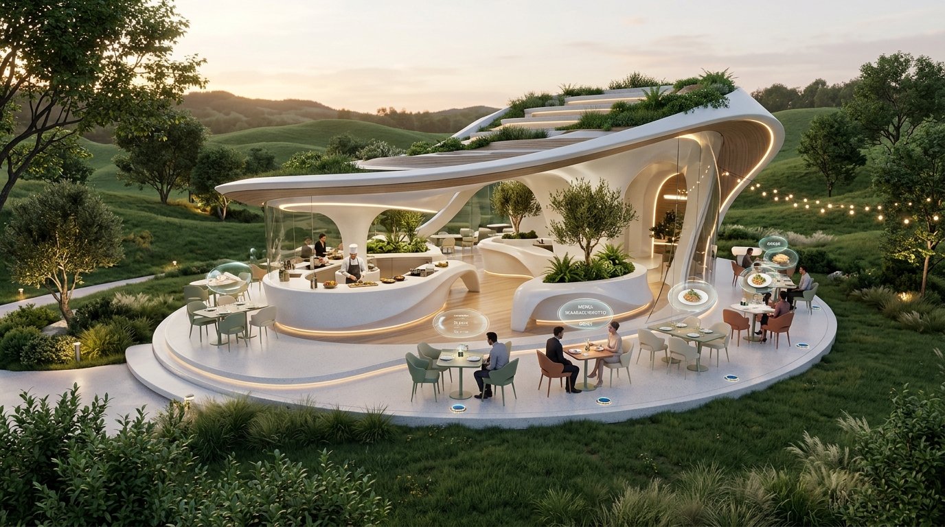 Peppermeal 3D Restaurant & Culinary Technology Render