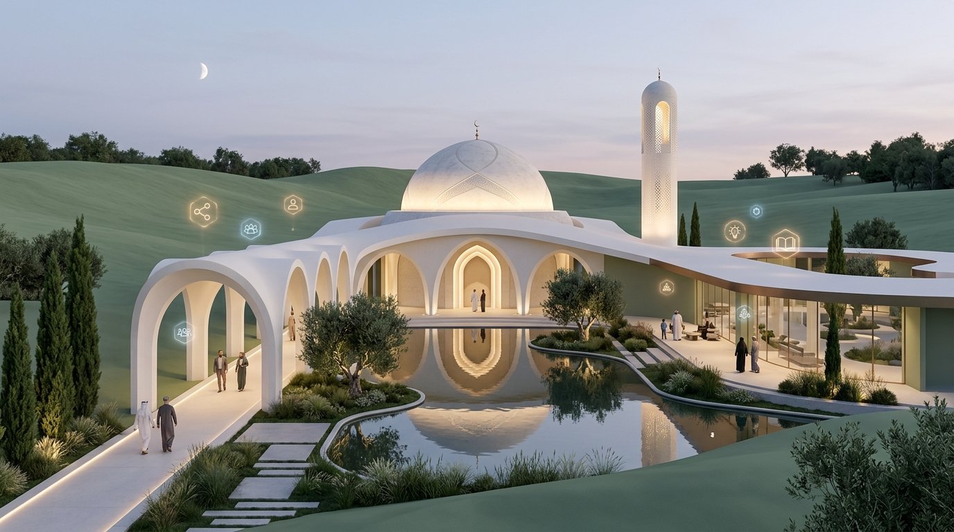 Ziyarah Al-Masjid 3D Mosque & Community Technology Render